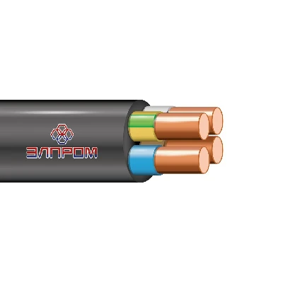 Кабель ВВГ нг(А)LS 4х1.5 0.66кВ (бухта) Элпром БП-00006389