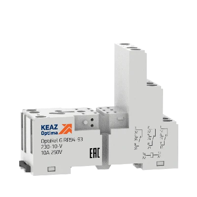Розетка для реле OptiRel G RR94-94-230-7-V КЭАЗ 281166