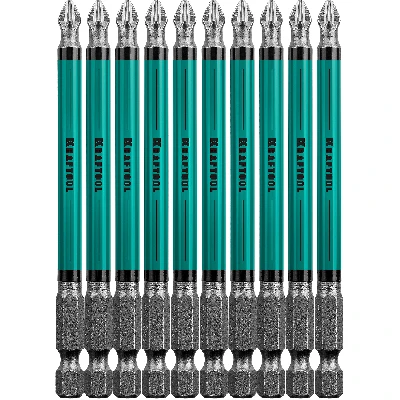 Биты Optimum Line PH2 100 мм 10 шт. KRAFTOOL 26122-2-100-10