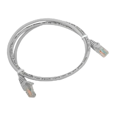 Патч-корд TERACOM PRO Cat.5E неэкранированный UTP оболочка LSZH серый (1.0м) EKF TRP-5EUTP-LSH-1M-GY