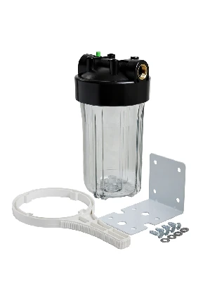 Корпус магистрального фильтра 10BB HTC-10BB 1 С, прозрачный Гидротек 3013