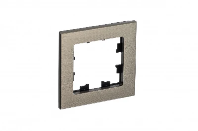 Рамка однопостовая ATLASDESIGN NATURE, МЕТАЛЛ ЛАТУНЬ Systeme Electric ATN312201