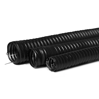 Металлорукав (рукав металлический в ПВХ) Р3-Ц-П 22(22 мм) с зондом (50 м) ПожТехКабель 810-022