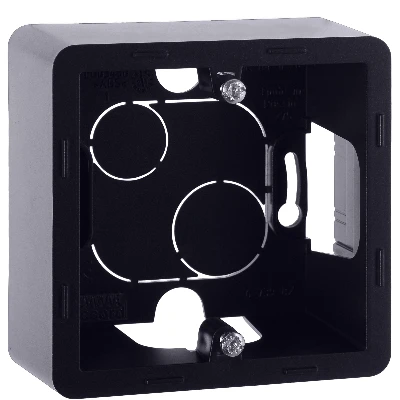 Коробка накладного монтажа 1 пост INSPIRIA антрацит Legrand 673983