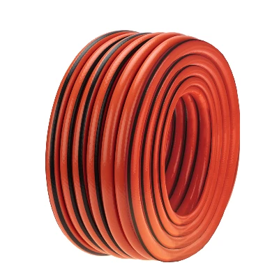 Шланг поливочный ПВХ 3-х слойный армированный 3/4'' 25м Люкс Четыре сезона REXANT 62-0229