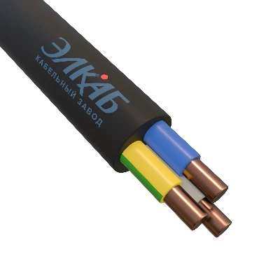 Кабель силовой ППГнг(А)-HF 3х1,5 ок (N,PE) - 0,66 кВ ТРТС Элкаб 13173
