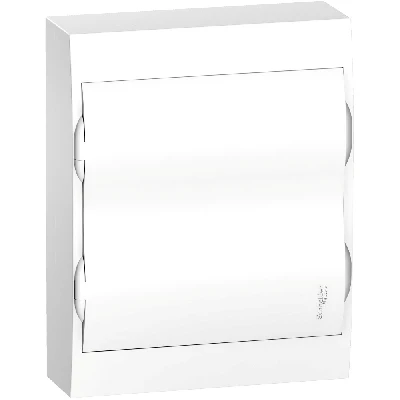 Щит распределительный навесной белый City9 (ЩРн-П-24) дверь белая на 24 модуля IP40 Systeme Electric EZ9E212P2SRU