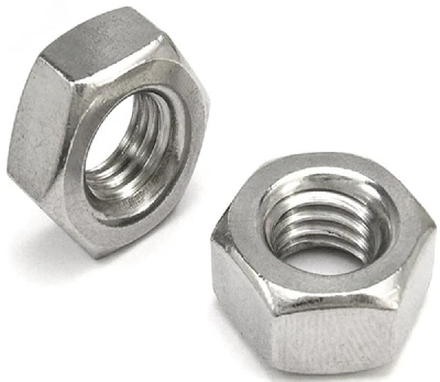 Гайка DIN934 М6 класс прочности 6.0 покрытие цинк 100 шт Крепдил 9311078-100