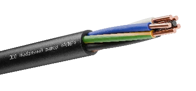 Кабель силовой ВВГнг(А)-LS 5х2.5 (N, PE)-0.660 однопроволочный АЛЮР 00-00005671