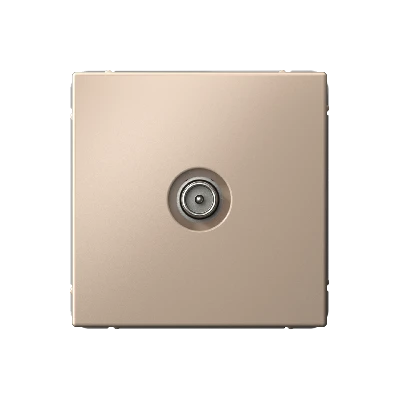 ARTGALLERY TV ТВ розетка проходная 4DB, механизм, песочный Systeme Electric GAL001292