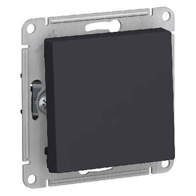 Переключатель перекрестный ATLASDESIGN схема 7 10АХ механизм карбон Systeme Electric ATN001071