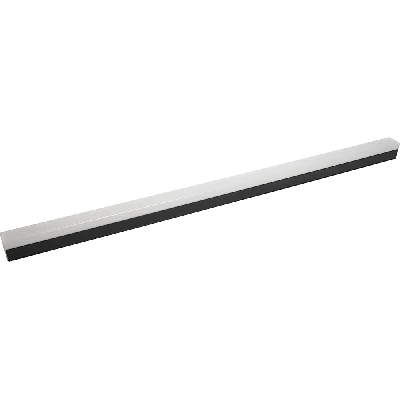 Светильник светодиодный ДПО-24вт 4000К 2400Лм линейный рассеиватель матовый в алюминиевом корпусе черный FERON AL4020 41225