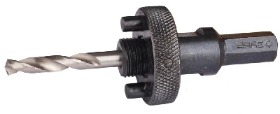 Державка для биметаллических коронок 32-152мм, быстросъемная, пружинный фиксатор ЗУБР 29534_z01