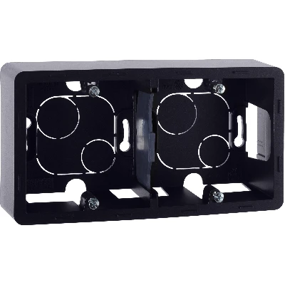 Коробка накладного монтажа 2 поста INSPIRIA антрацит Legrand 673993