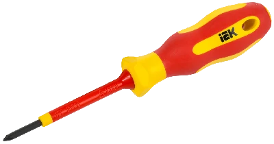 Отвертка диэлектрическая PH0х60 Т2 ARMA2L 5 IEK A2L5-SC30-T2-PH-00-060
