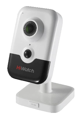 Видеокамера IP 2Мп внутренняя миниатюрная c ИК-подсветкой до 10м (2.8мм) HiWatch DS-I214(B) (2.8 mm) 311311667