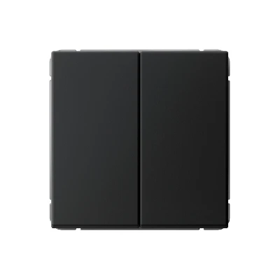 ARTGALLERY 2-клавишный переключатель, сх.6/2, 10АХ, механизм, карбон Systeme Electric GAL001065
