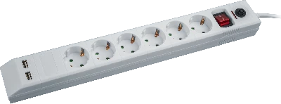 Фильтр сетевой NSP-USB-06-180-ESC-3x1 6 гнезд (1.8м) Navigator Group 71864 19608