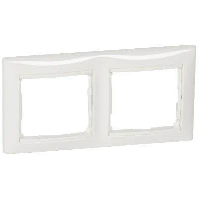 VALENA Рамка 2 поста горизонтальная белая Legrand 774452