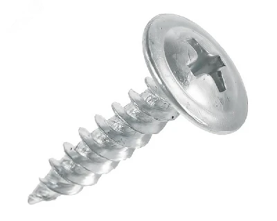 Саморез металл/металл 4.2х19 острый цинк 1000 шт Крепдил screw-mm-4.2x19o-1000