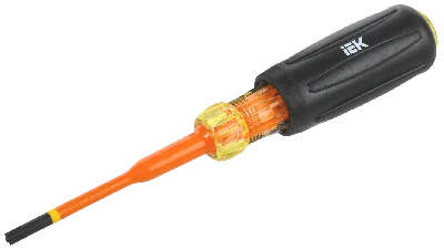Отвертка диэлектрическая SLIM PZ/SL1х80 Т3 ARMA2L 5 IEK A2L5-SC31-T3-ZS-10-080