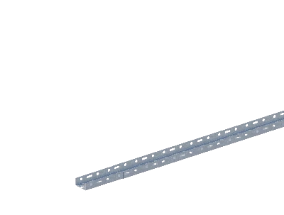 Лоток прямой НЛ5-П1,87 У3 (h=24мм, s=1,0мм) СОЭМИ Н0113112211