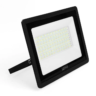 Прожектор светодиодный ДО-100w 6400К 9000Лм IP65 черный SAFFIT SFL90-100 55068