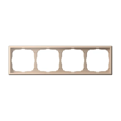 ARTGALLERY рамка 4-постовая, универсальная, песочный Systeme Electric GAL001204