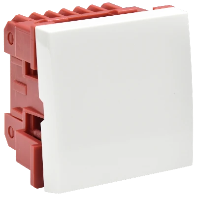 Выключатель одноклавишный на 2 модуля ВКО-21-00-П IEK CKK-40D-VO2-K01