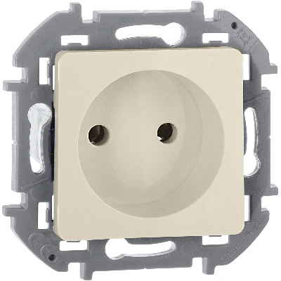 Розетка 2К 16 А 250 В~ INSPIRIA слоновая кость Legrand 673711