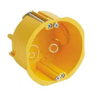 Коробка монтажная Гипрок 68мм металлические лапки Systeme Electric LEX1450414R