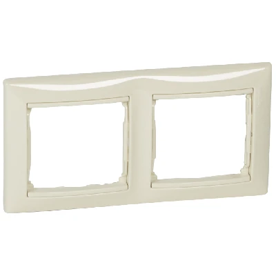 VALENA Рамка 2 поста горизонтальная слоновая кость Legrand 774352