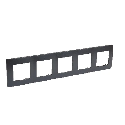 ETIKA Рамка 5 постов антрацит Legrand 672585