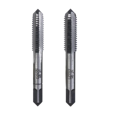 Метчик М 8,0х1,25 (Комплект 2шт) CSN223010 115CrV3 6h(2N) 54мм a=5,0 (CzTool)