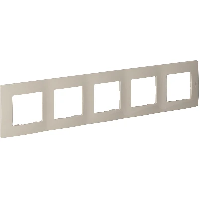 ETIKA Рамка 5 постов слоновая кость Legrand 672515