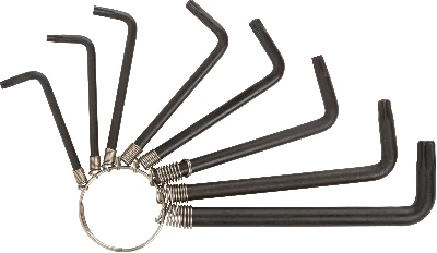 Ключи ''звездочки'' 8 шт Т9-Т40 на кольце КУРС 64006