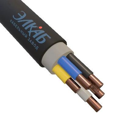 Кабель силовой ВВГнг(А)-LSLTx 5х16,0 ок (N,PE) - 0,66 кВ ТРТС Элкаб 13329