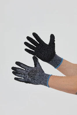 Перчатки полиэстеровые с латексным покрытием VE630 р.08 Delta Plus VE630GR08
