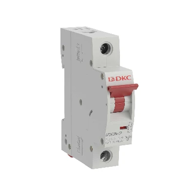 Выключатель автоматический однополюсный 6А B 6кА DKC MD63N-1PB6