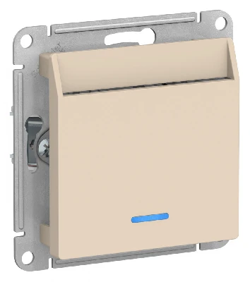 Выключатель карточный, мех, БЕЖЕВЫЙ Systeme Electric ATN000267