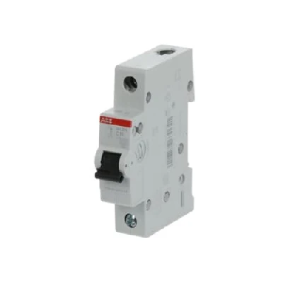 Выключатель автоматический однополюсный 16A С SH201 6.0кА ABB 2CDS211001R0164