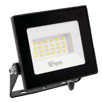 Прожектор светодиодный ДО-30w 6400К 2400Лм IP65 черный FERON LL-920 32101