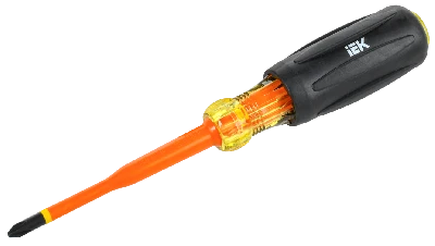 Отвертка диэлектрическая SLIM PH2х100 Т3 ARMA2L 5 IEK A2L5-SC31-T3-PH-20-100