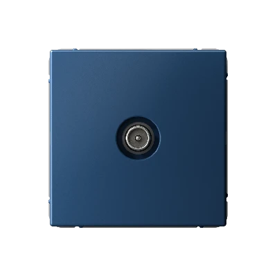 ARTGALLERY TV ТВ розетка проходная 4DB, механизм, аквамарин Systeme Electric GAL001192