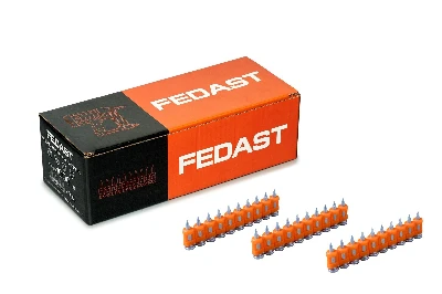 Гвозди 3.0x19 мм для монтажного пистолета с кованым наконечником Bullet point (1000 шт/уп) без газового баллона Fedast fd3019mgbp