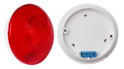 Сирена Марс 12-24-СП-М1 (красный цвет).           Оповещатель охранно-пожарный световой SLT Марс12-24-СП-М1 10169