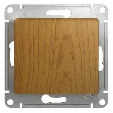 Выключатель одноклавишный, в рамку, схема 1, дуб Systeme Electric GSL000511