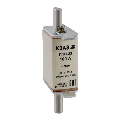 Вставка плавкая ППН-33-X3-00С-25А-УХЛ3