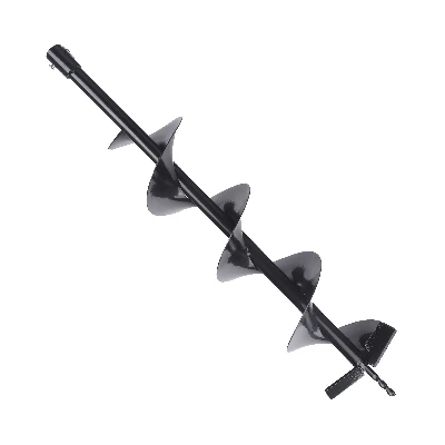 Шнек однозаходный D 150 для грунта к бензобуру, длина 800мм Patriot 742004445