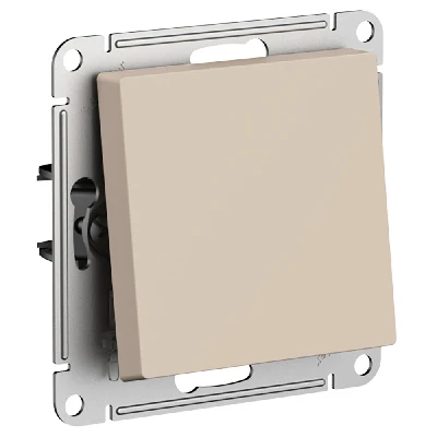 ATLASDESIGN выключатель одноклавишный, сх.1, 10АХ, механизм, ПЕСОЧНЫЙ Systeme Electric ATN001211